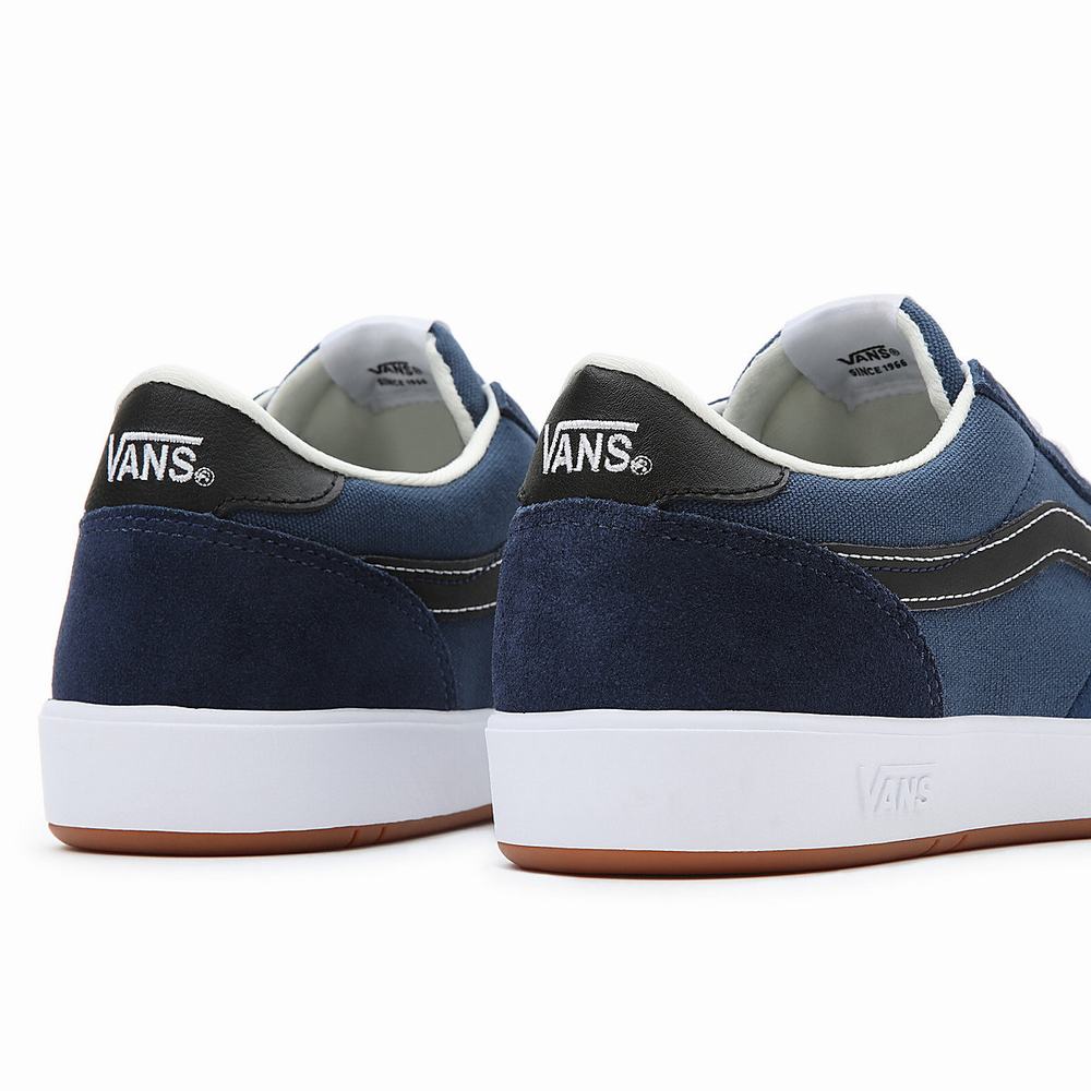 Men's Vans Cruze Too ComfyCush Sneakers Blue | USA32187