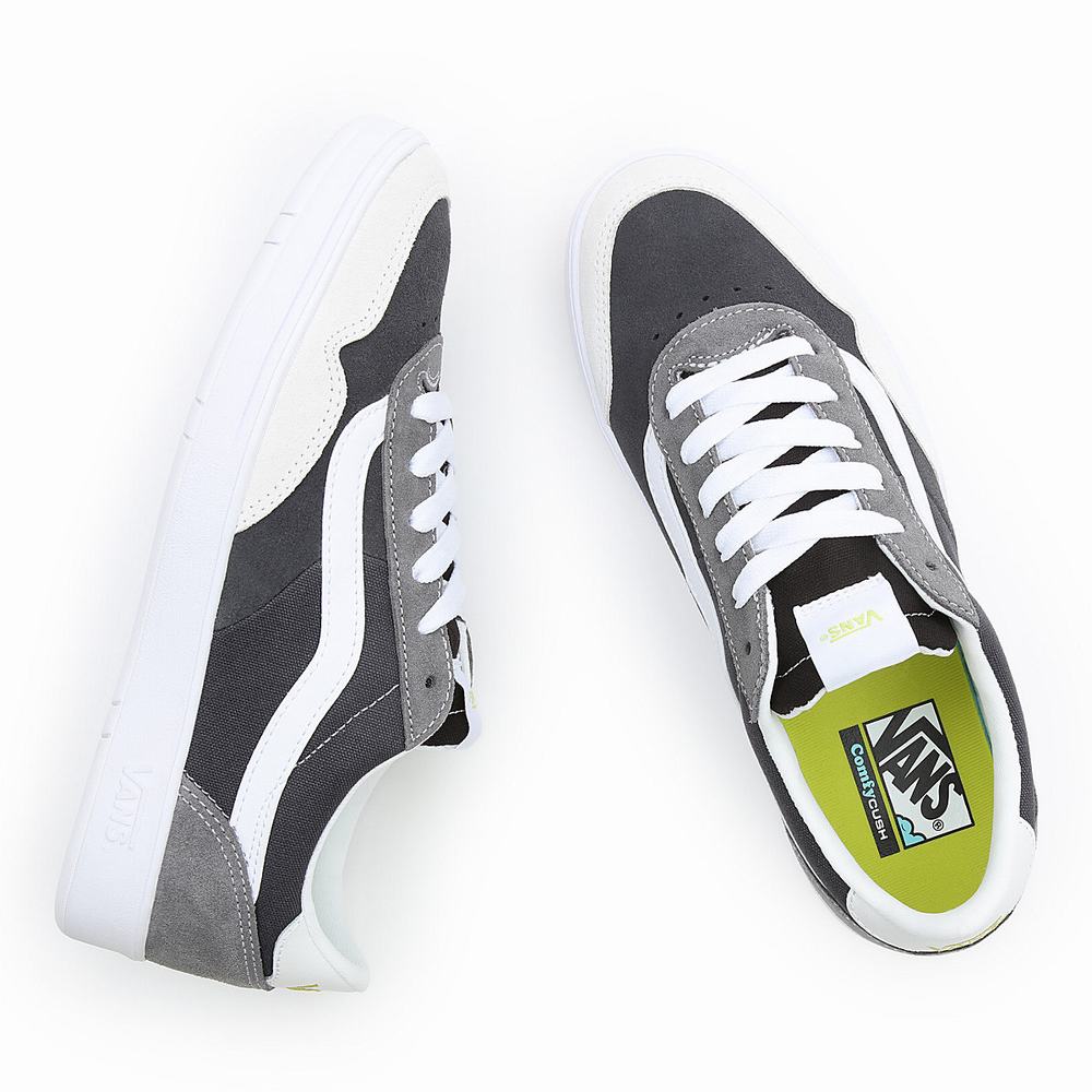 Men's Vans Cruze Too ComfyCush Sneakers Grey | USA52907