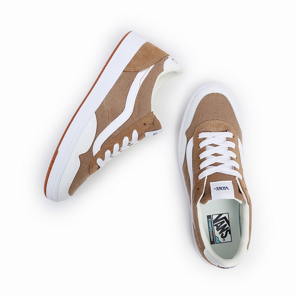 Men's Vans Cruze Too ComfyCush Sneakers Brown | USA69815