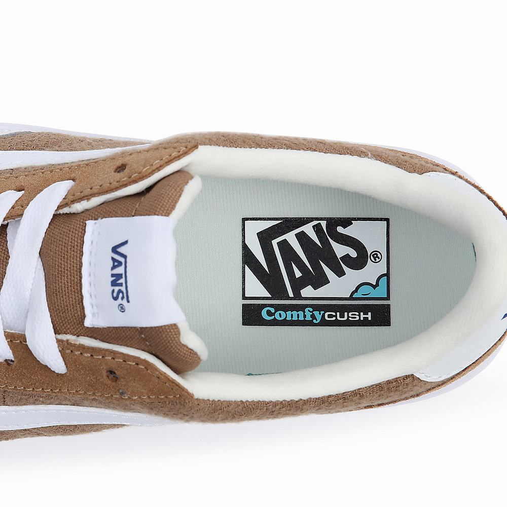 Men's Vans Cruze Too ComfyCush Sneakers Brown | USA69815