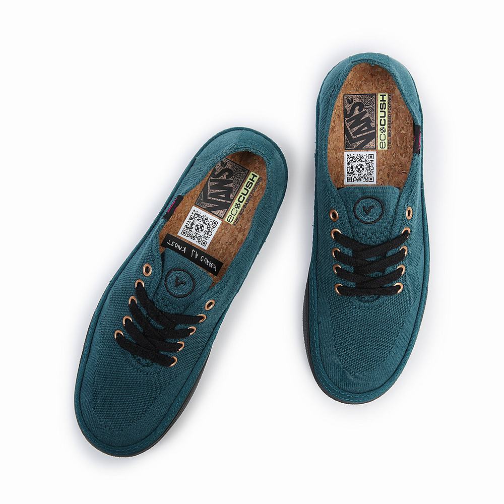 Men's Vans Curren X Knost Circle Vee Sneakers Blue | USA36072