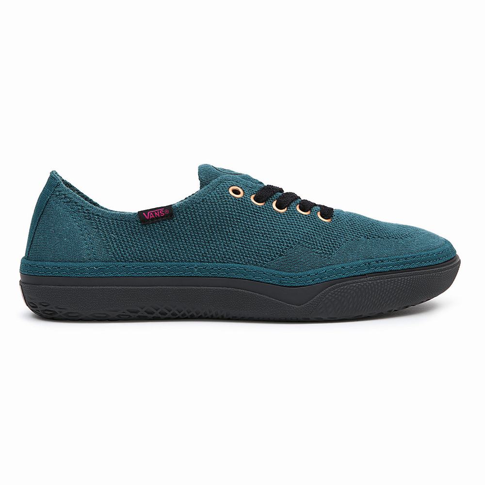 Men's Vans Curren X Knost Circle Vee Sneakers Blue | USA36072