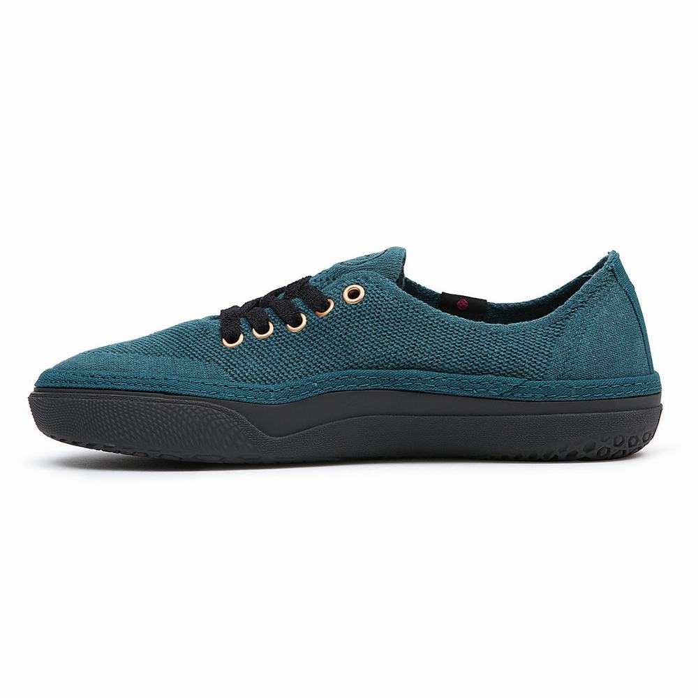 Men's Vans Curren X Knost Circle Vee Sneakers Blue | USA36072