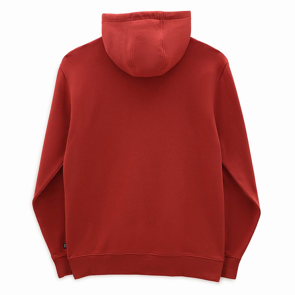 Men's Vans Desert Pack Hoodie Red | USA12583