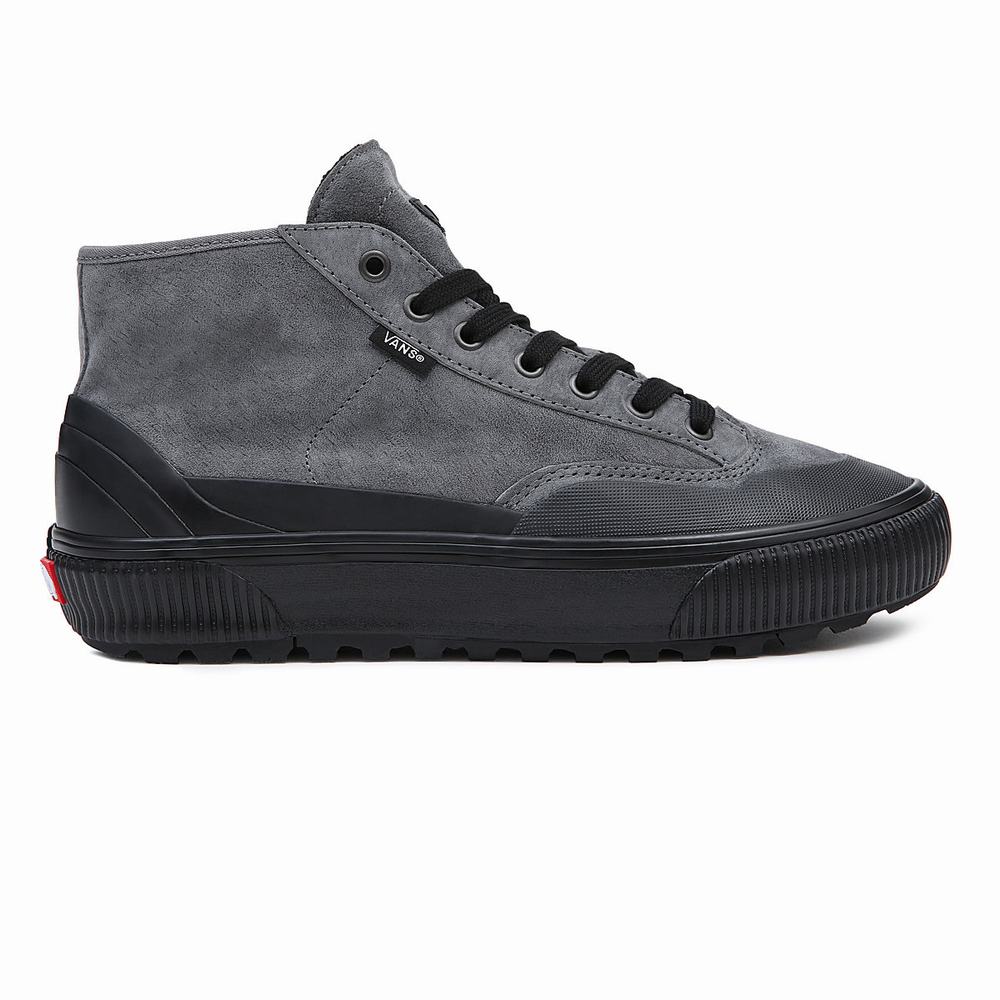 Men's Vans Destruct Mid MTE-1 Sneakers Grey | USA35721