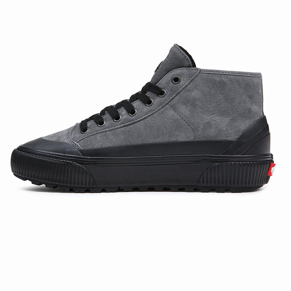 Men's Vans Destruct Mid MTE-1 Sneakers Grey | USA35721