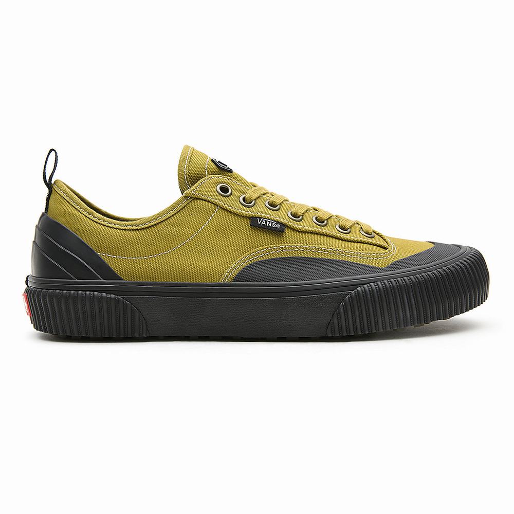 Men's Vans Destruct SF Sneakers Yellow / Brown | USA56319