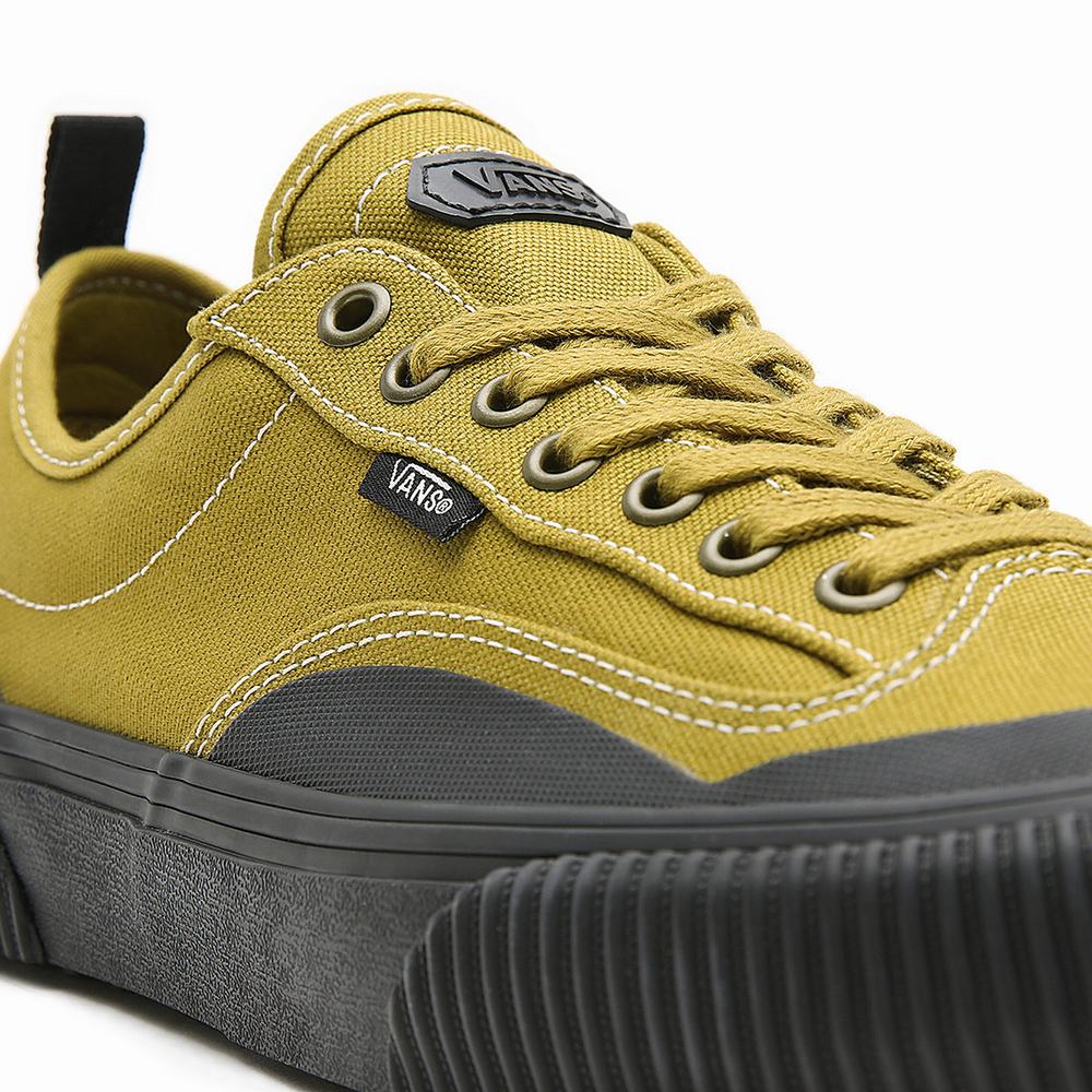 Men's Vans Destruct SF Sneakers Yellow / Brown | USA56319