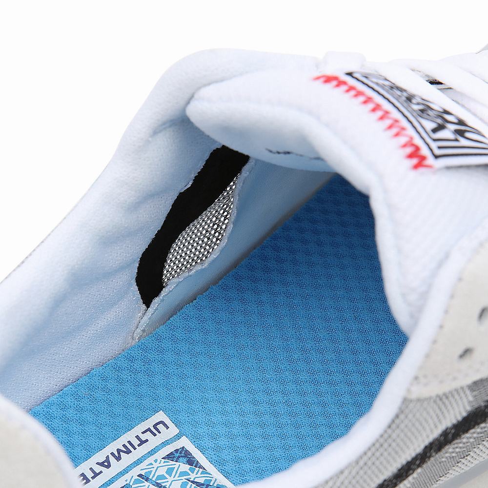 Men's Vans Deuce EVDNT UltimateWaffle Sneakers Grey / White | USA74865