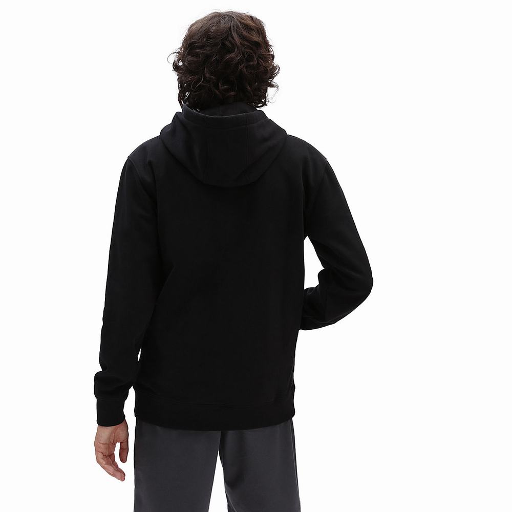 Men's Vans Divine Energy Hoodie Black | USA17069