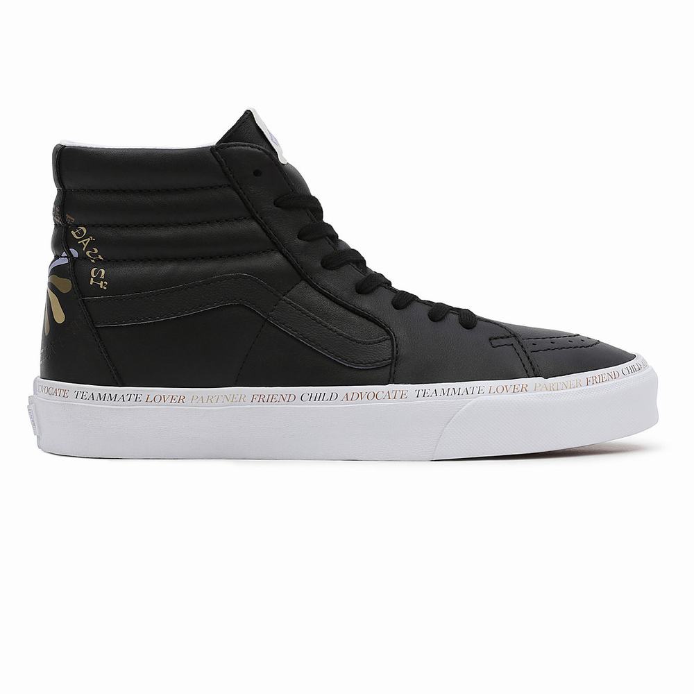 Men's Vans Divine Energy SK8-Hi Sneakers Black | USA53980