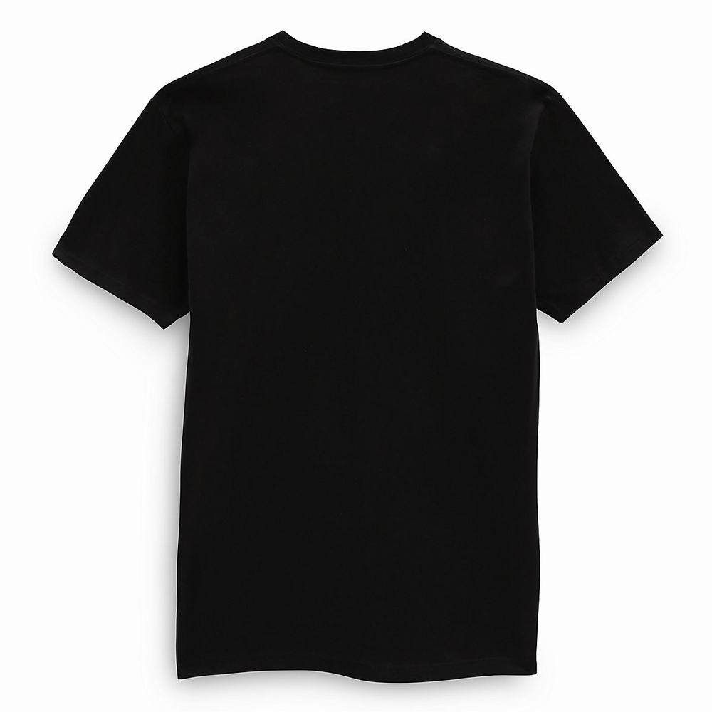 Men's Vans Divine Energy T Shirts Black | USA14756