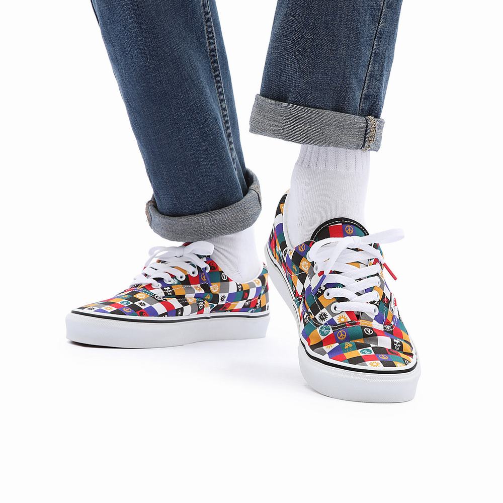 Men's Vans Doodle Era Sneakers Multicolor | USA64023