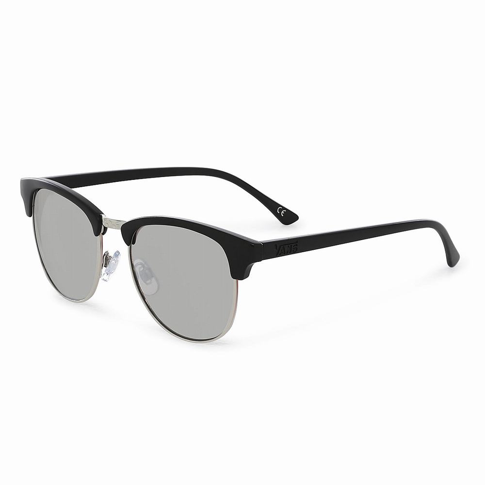 Men's Vans Dunville Sunglasses Black / Grey | USA75982