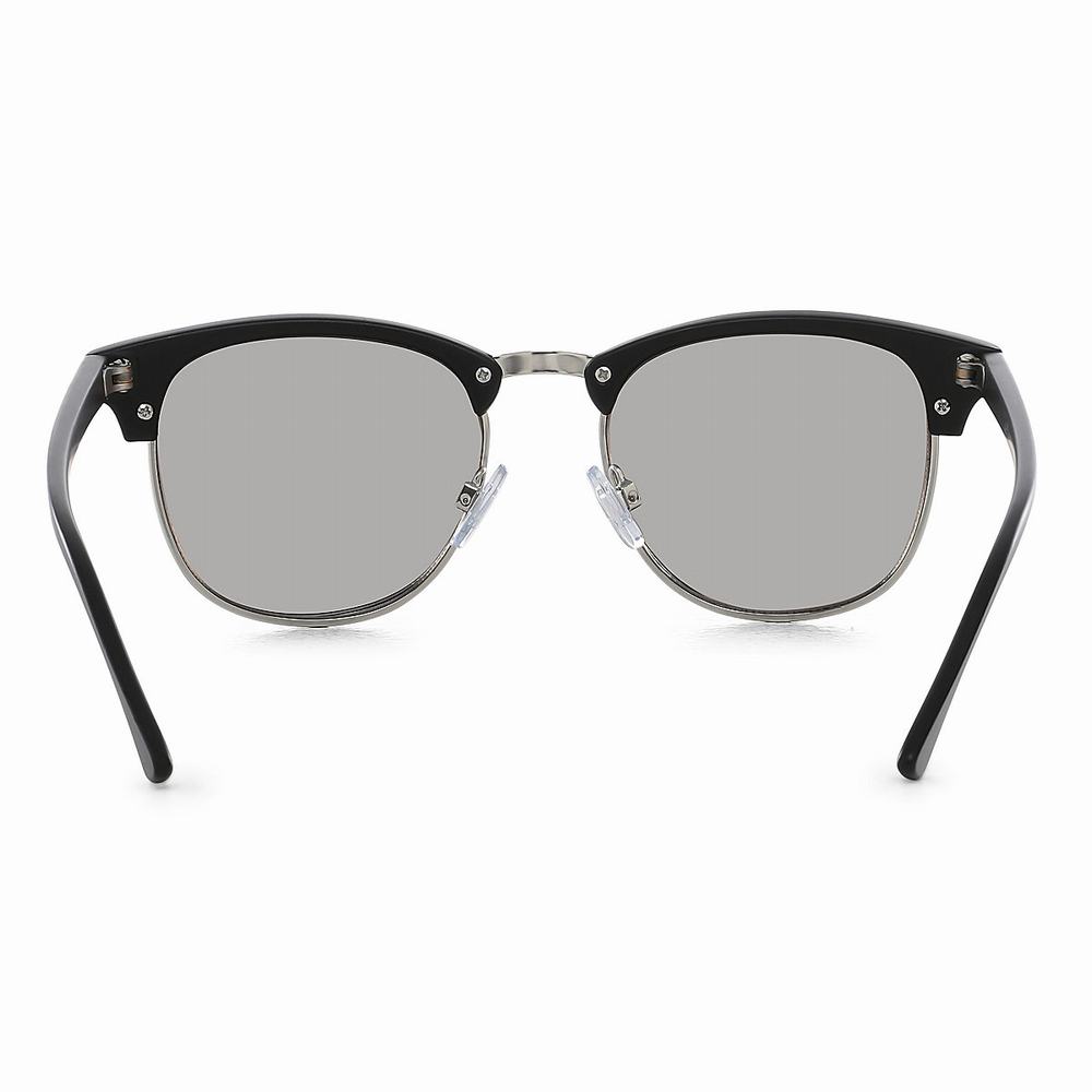 Men's Vans Dunville Sunglasses Black / Grey | USA75982