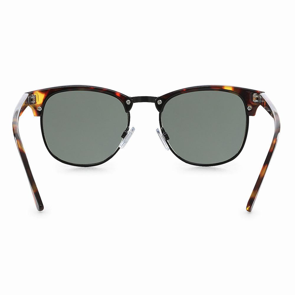 Men's Vans Dunville Sunglasses Brown | USA17905