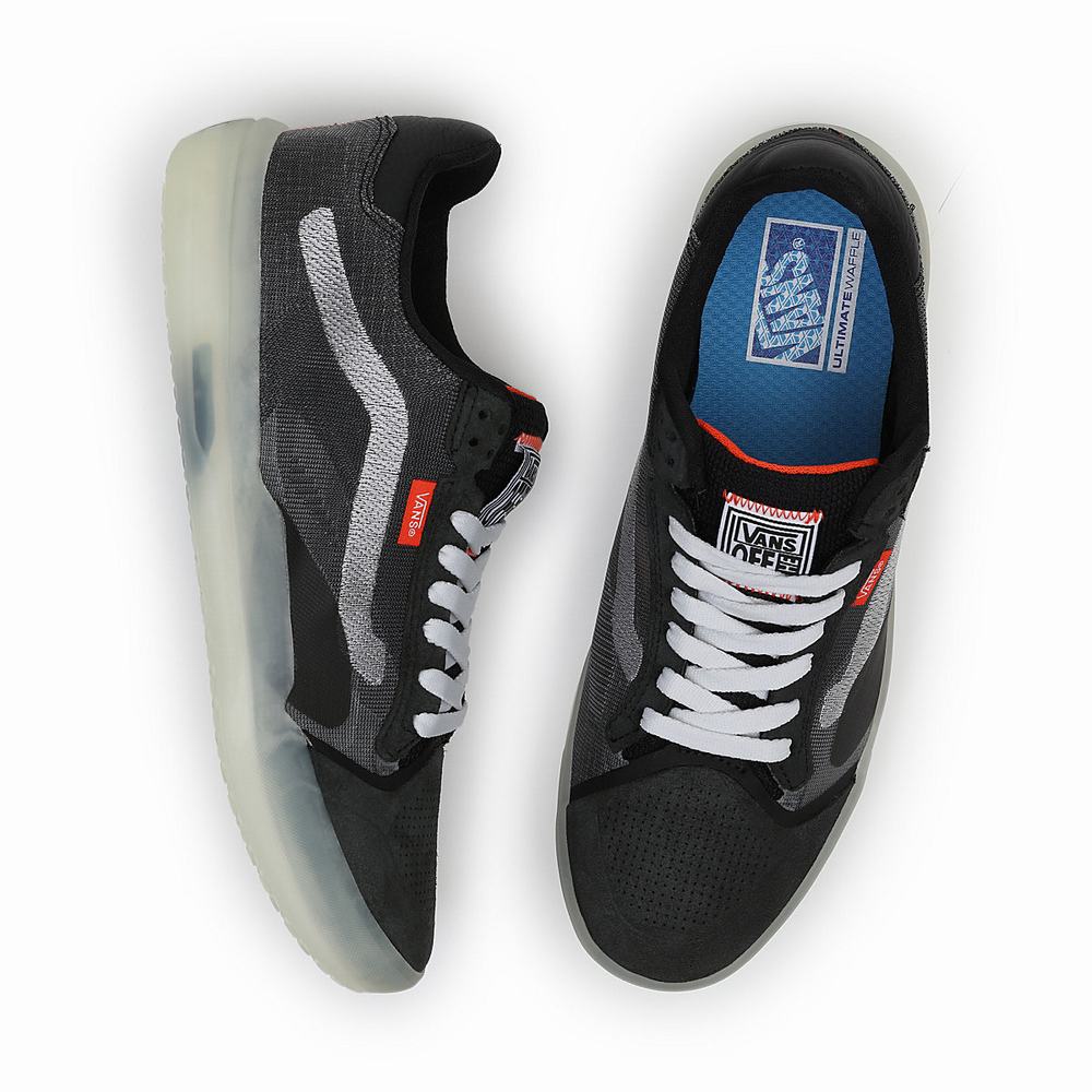 Men's Vans EVDNT UltimateWaffle Sneakers Black / Grey | USA30976