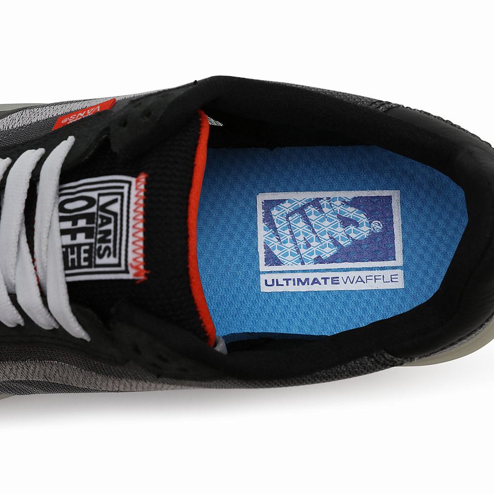 Men's Vans EVDNT UltimateWaffle Sneakers Black / Grey | USA30976