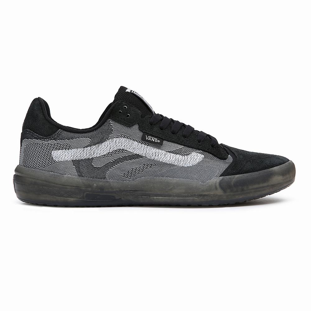 Men's Vans EVDNT UltimateWaffle Sneakers Black / Grey | USA56839