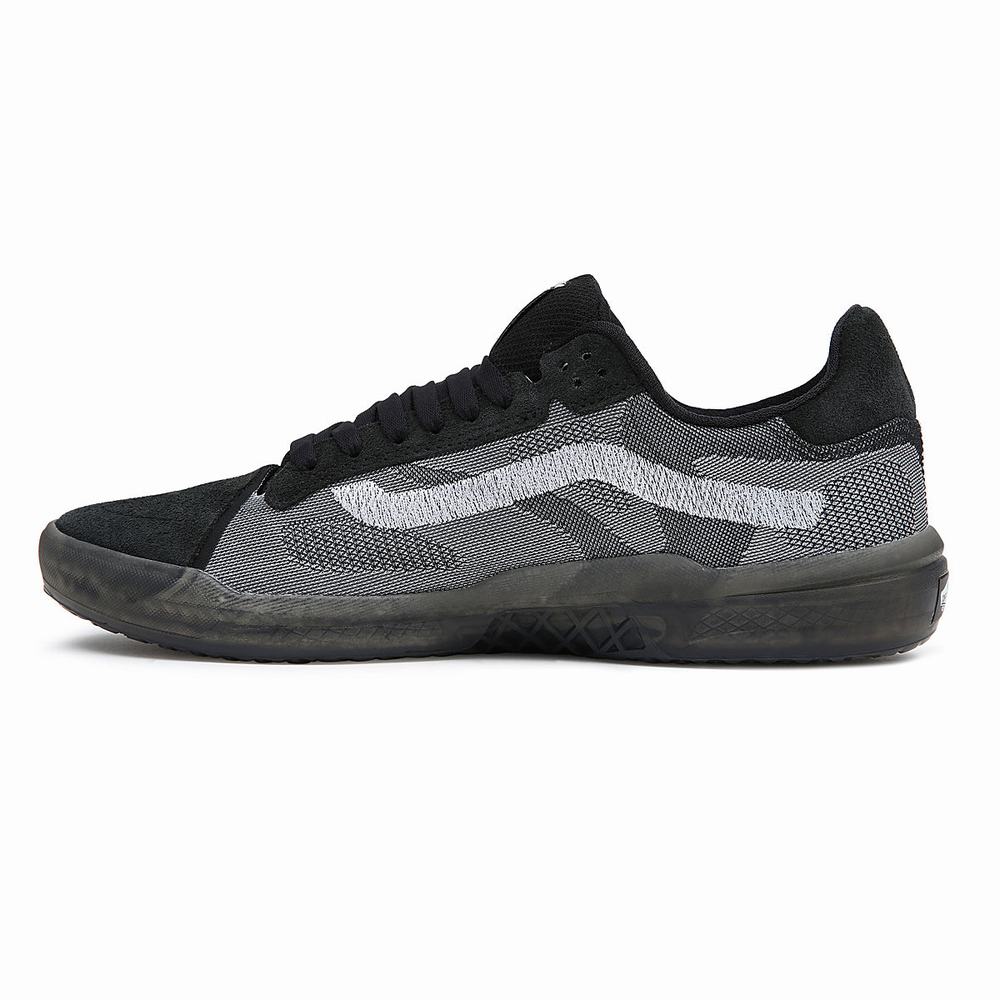 Men's Vans EVDNT UltimateWaffle Sneakers Black / Grey | USA56839