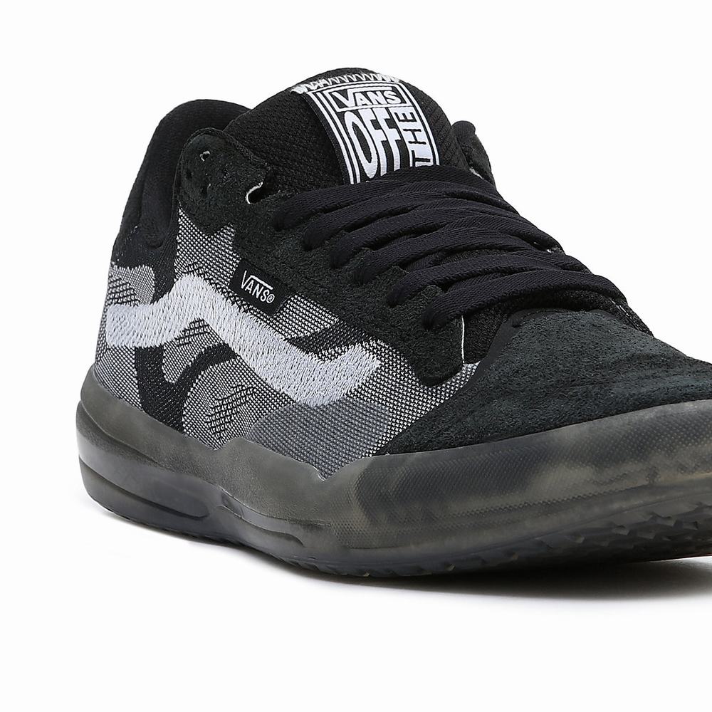 Men's Vans EVDNT UltimateWaffle Sneakers Black / Grey | USA56839