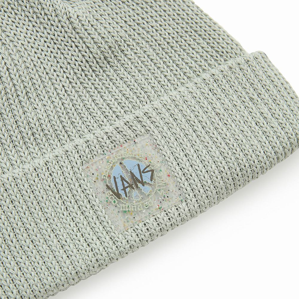 Men's Vans Earth Peace Beanie Green | USA38527