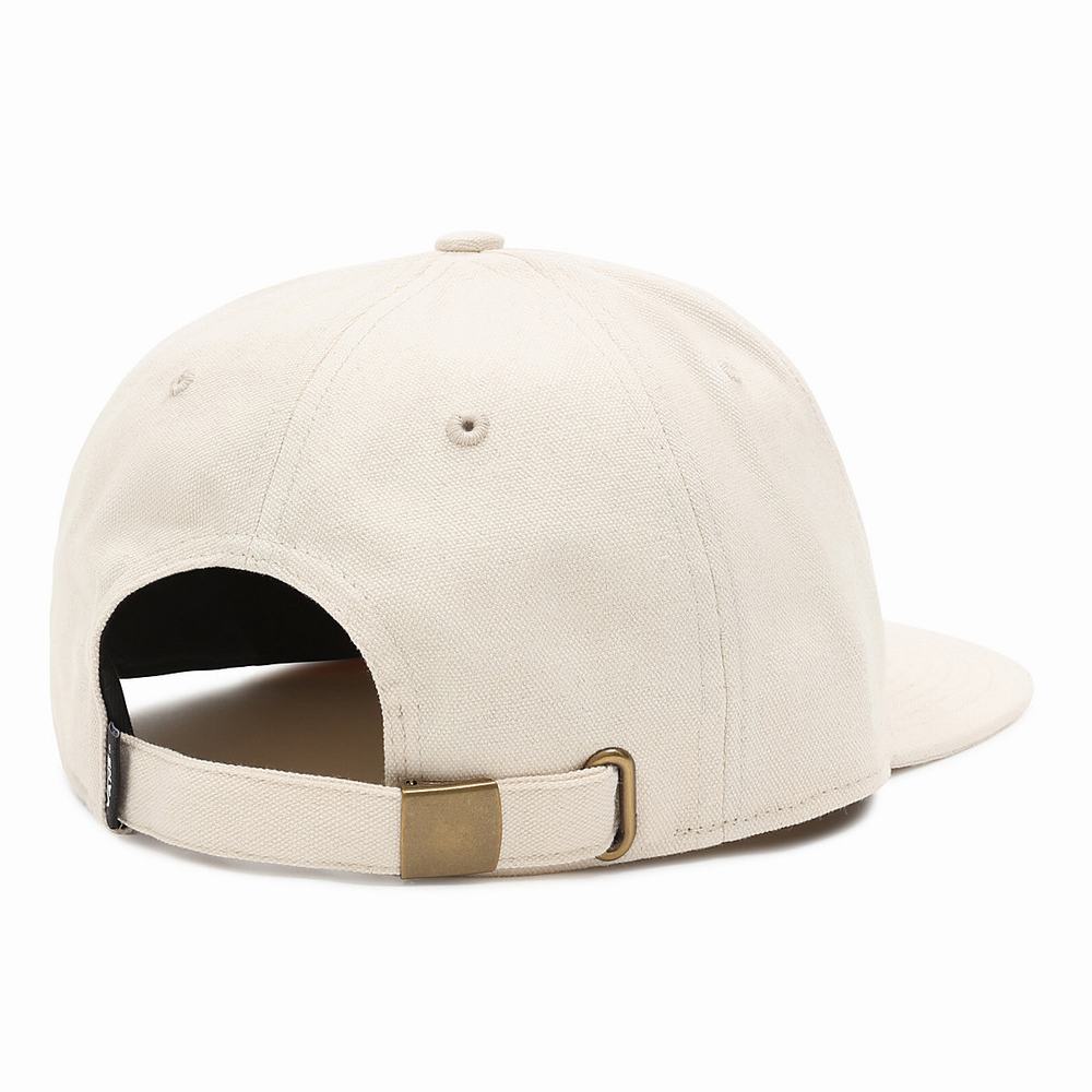 Men's Vans Eco Positivity Snapback Hats White | USA23986