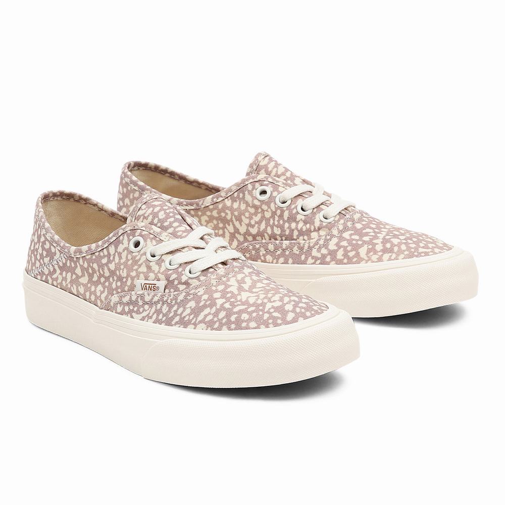 Men\'s Vans Eco Theory Authentic SF Sneakers Pink | USA81246