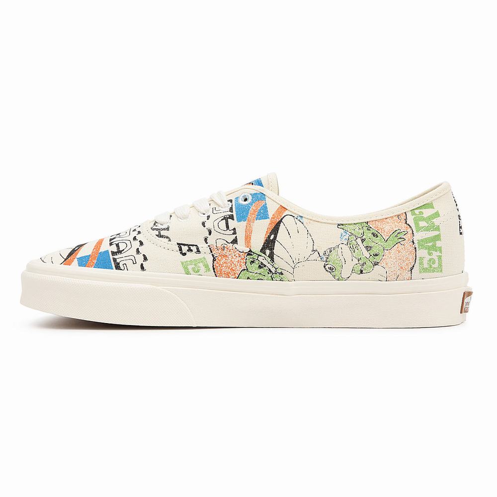 Men's Vans Eco Theory Authentic Sneakers Multicolor | USA14768