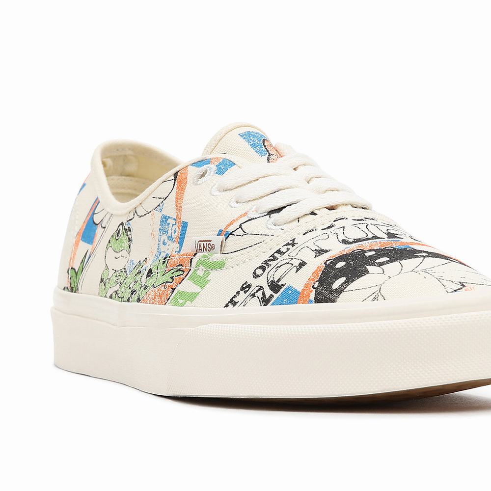 Men's Vans Eco Theory Authentic Sneakers Multicolor | USA14768