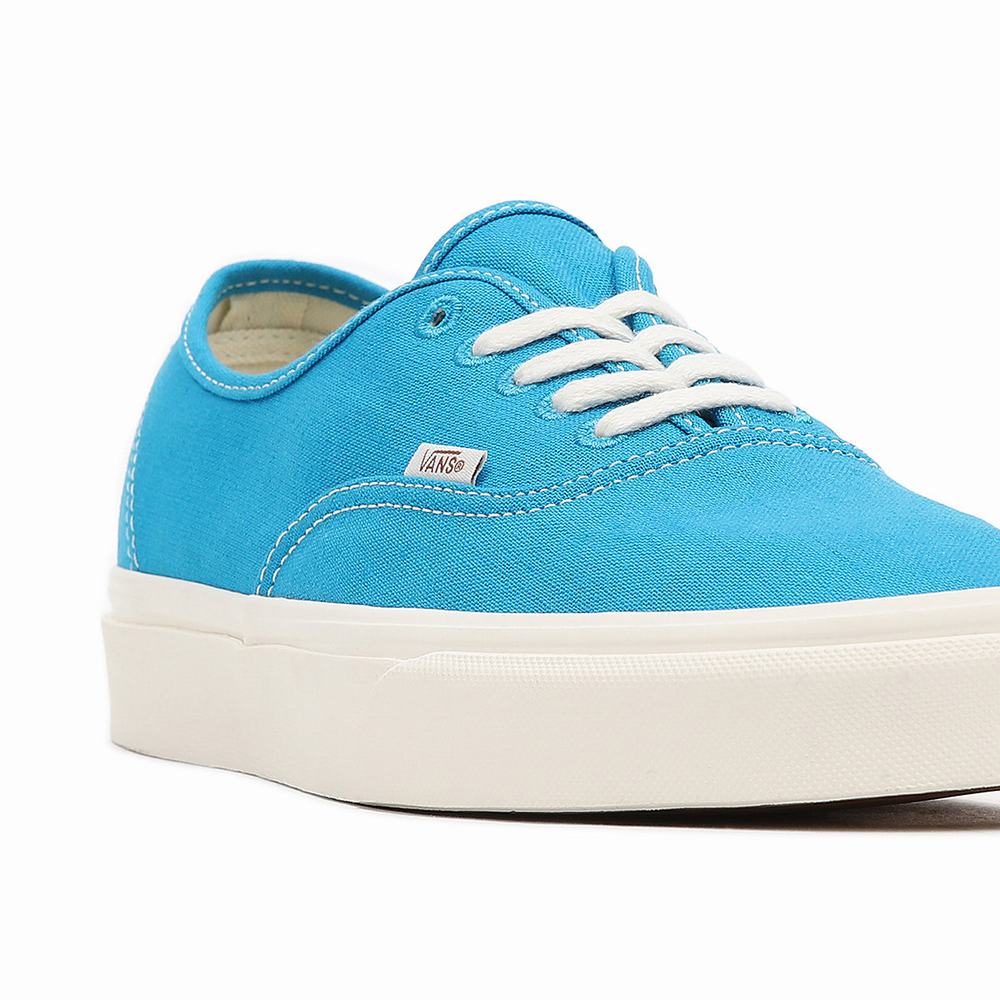 Men's Vans Eco Theory Authentic Sneakers Blue | USA50324