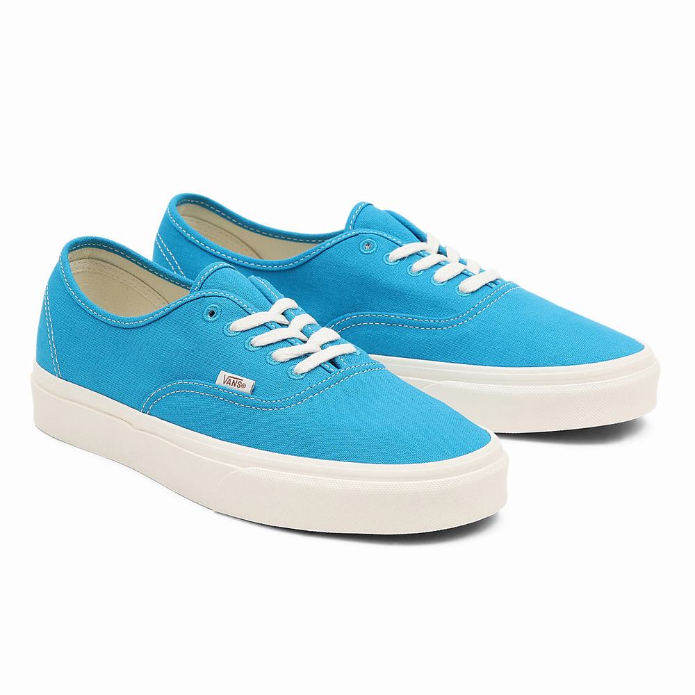 Men\'s Vans Eco Theory Authentic Sneakers Blue | USA50324