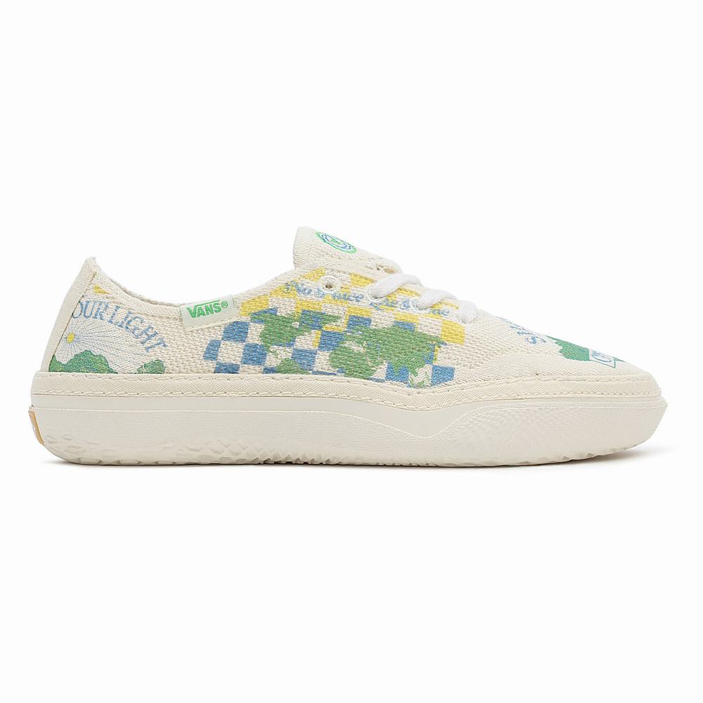 Men's Vans Eco Theory Circle Vee Sneakers Multicolor | USA65018