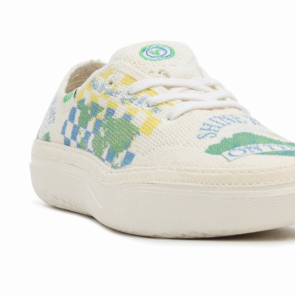 Men's Vans Eco Theory Circle Vee Sneakers Multicolor | USA65018