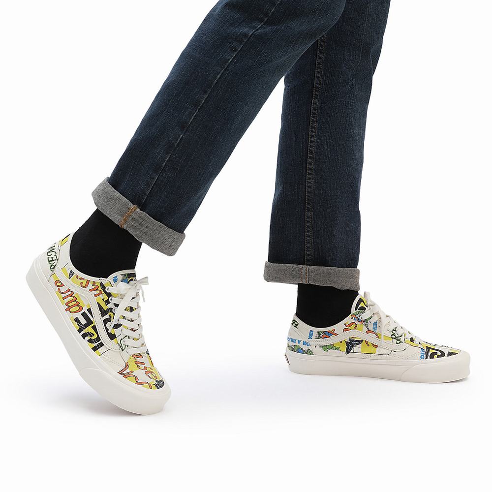 Men's Vans Eco Theory Old Skool Tapered Sneakers Multicolor | USA31245