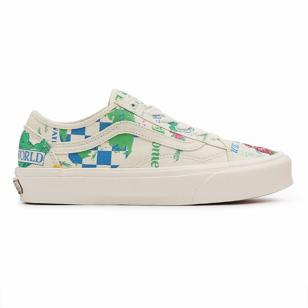 Men's Vans Eco Theory Old Skool Tapered Sneakers Multicolor | USA61408