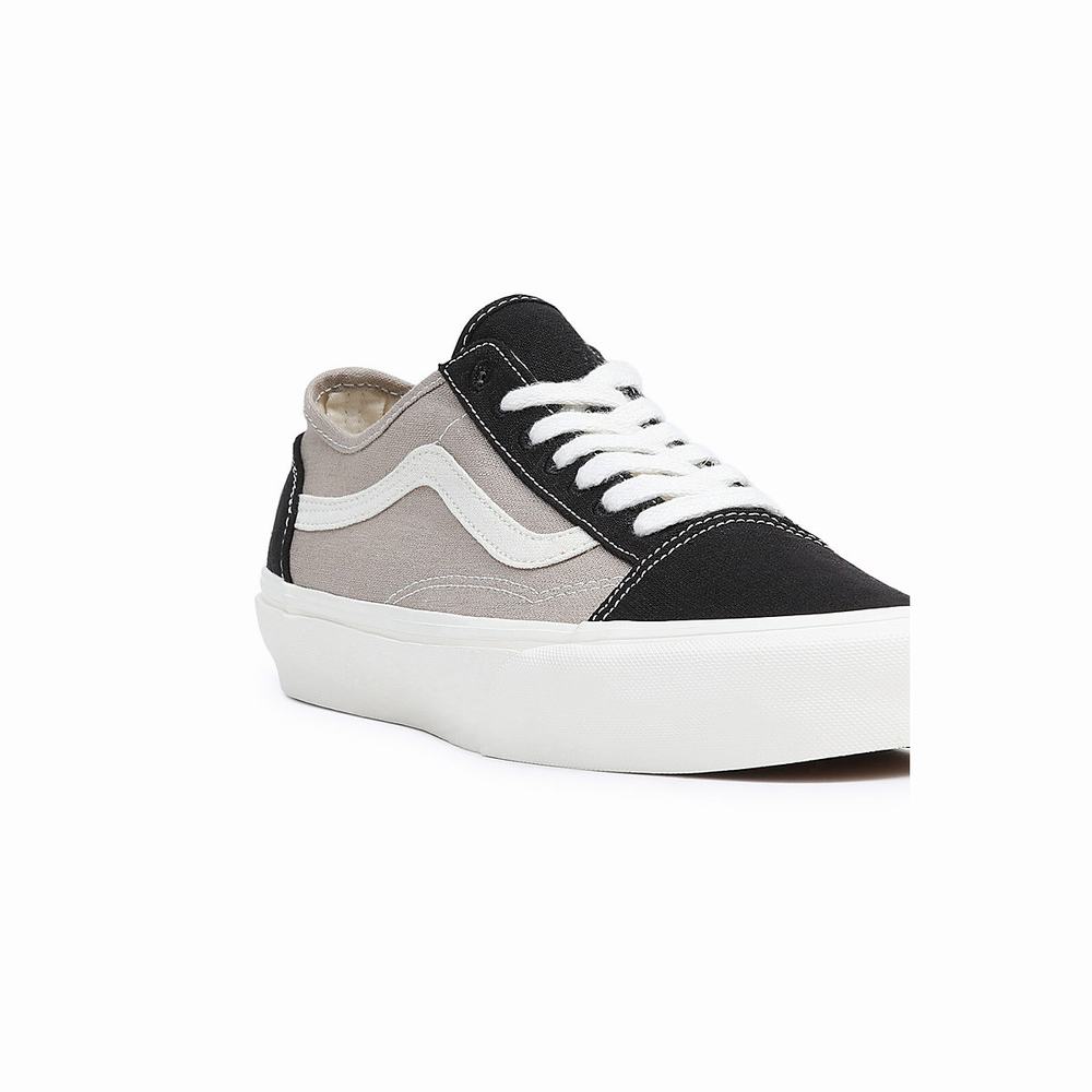 Men's Vans Eco Theory Old Skool Tapered Sneakers Black / Grey | USA67043