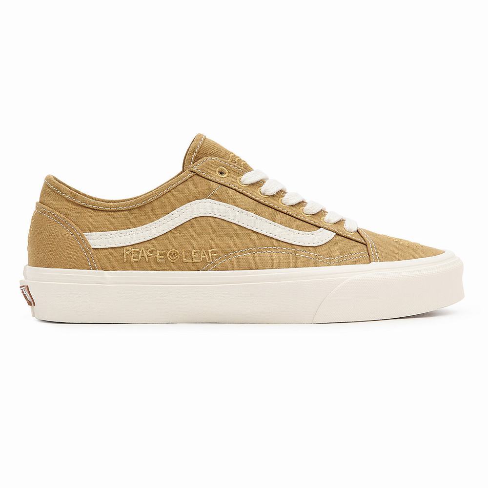 Men's Vans Eco Theory Old Skool Tapered Sneakers Beige | USA90473