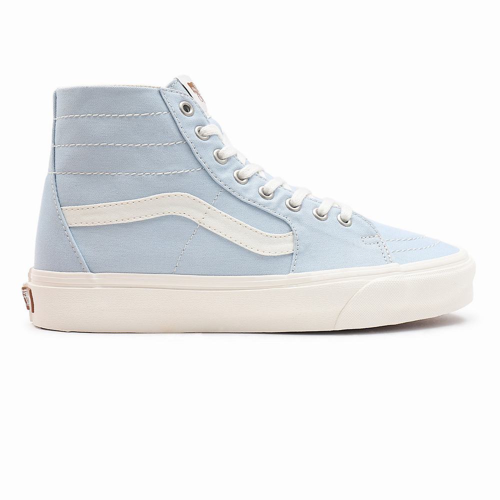 Men's Vans Eco Theory Sk8-Hi Tapered Sneakers Blue | USA40256