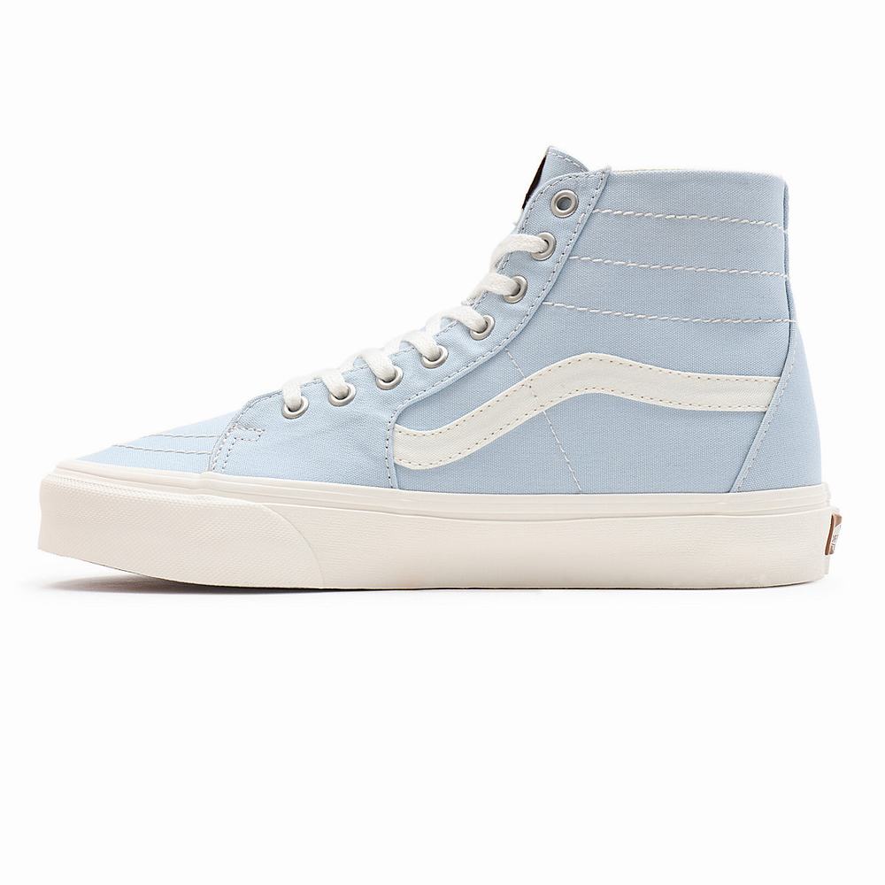 Men's Vans Eco Theory Sk8-Hi Tapered Sneakers Blue | USA40256