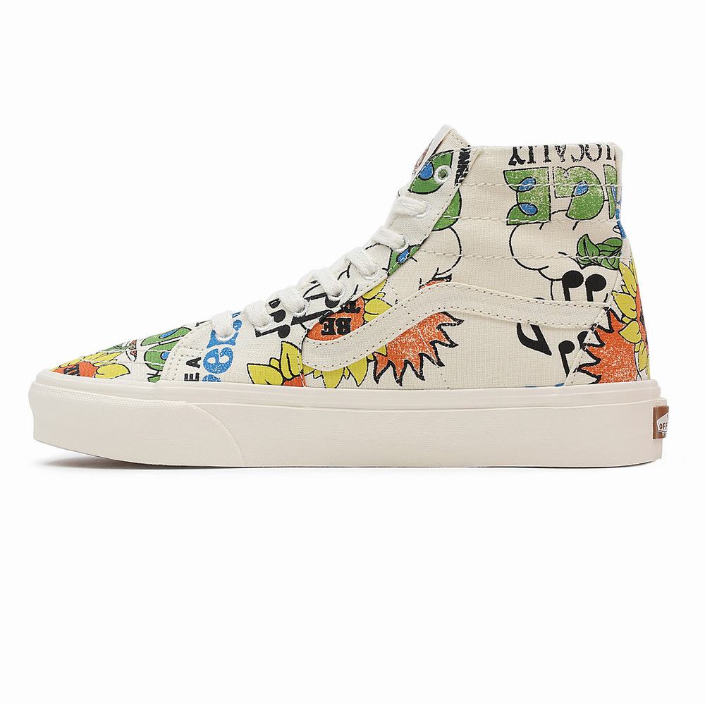 Men's Vans Eco Theory Sk8-Hi Tapered Sneakers Multicolor | USA59748