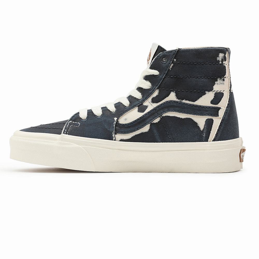 Men's Vans Eco Theory Sk8-Hi Tapered Sneakers Blue | USA81627