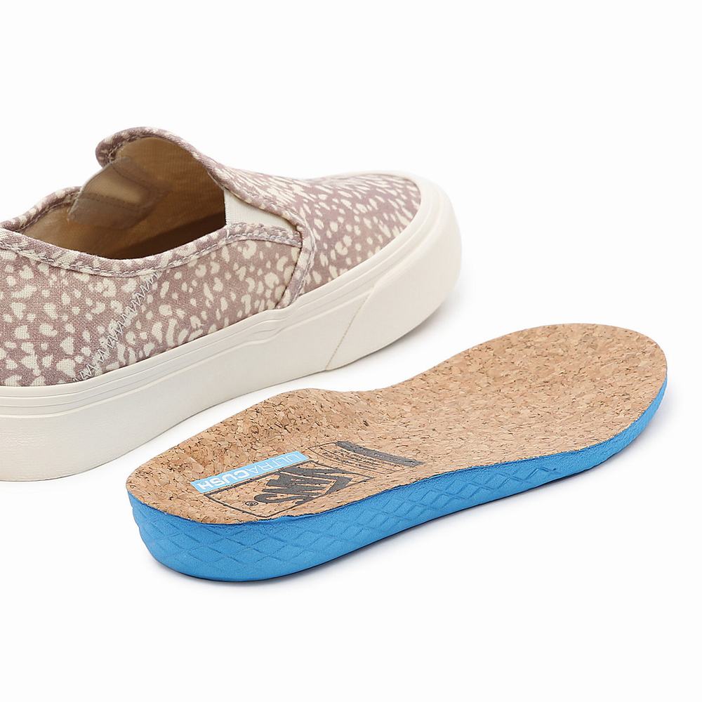 Men's Vans Eco Theory Slip-On SF Slip On Shoes Pink | USA57826