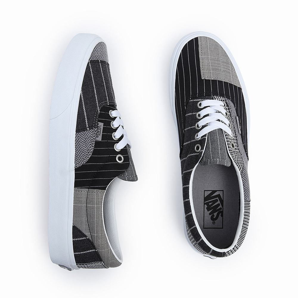 Men's Vans Era Patchwork Sneakers Grey | USA07836