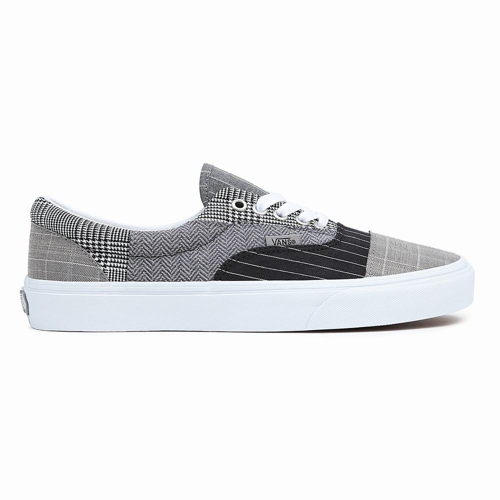 Men's Vans Era Patchwork Sneakers Grey | USA07836