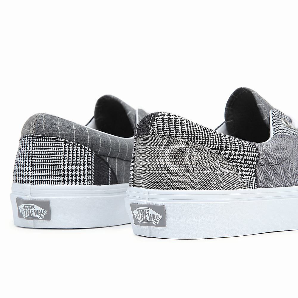 Men's Vans Era Patchwork Sneakers Grey | USA07836