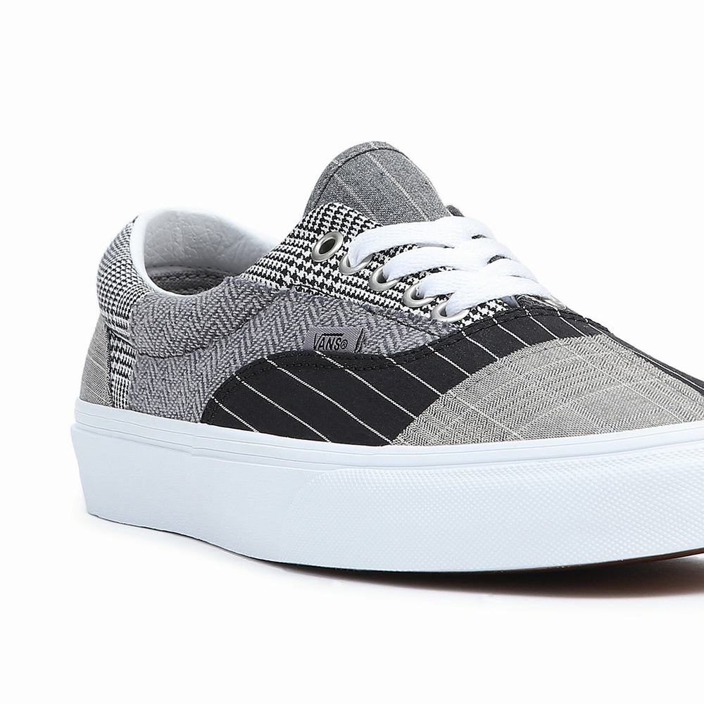 Men's Vans Era Patchwork Sneakers Grey | USA07836