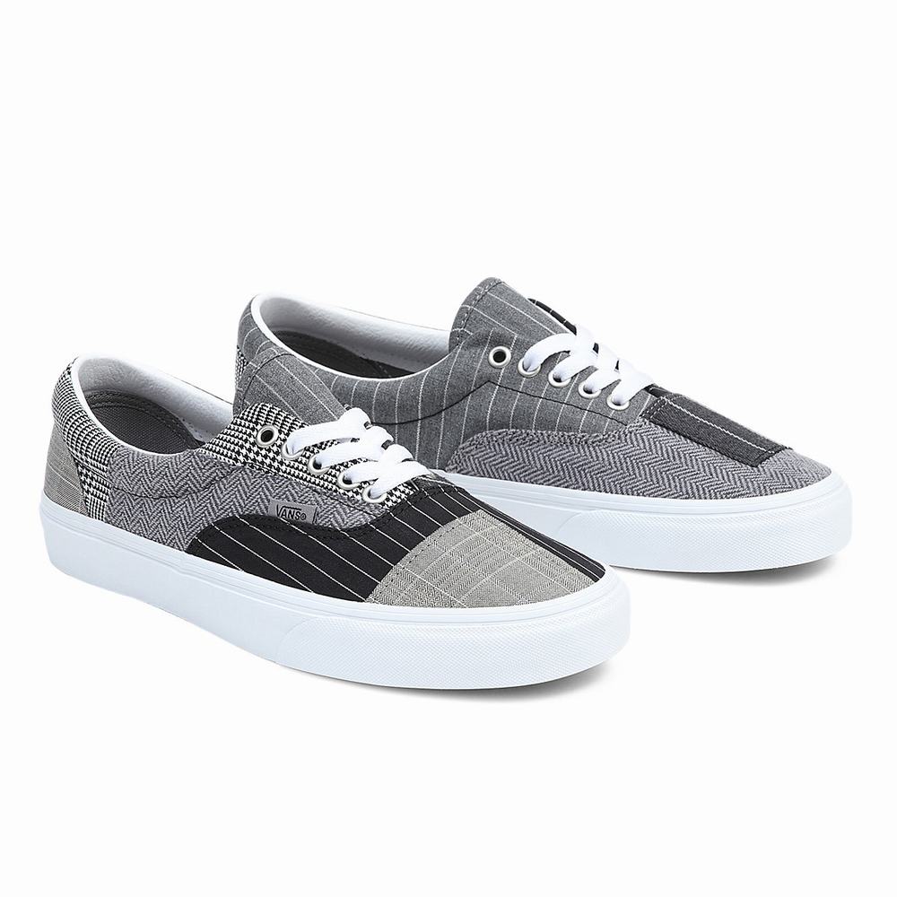 Men\'s Vans Era Patchwork Sneakers Grey | USA07836