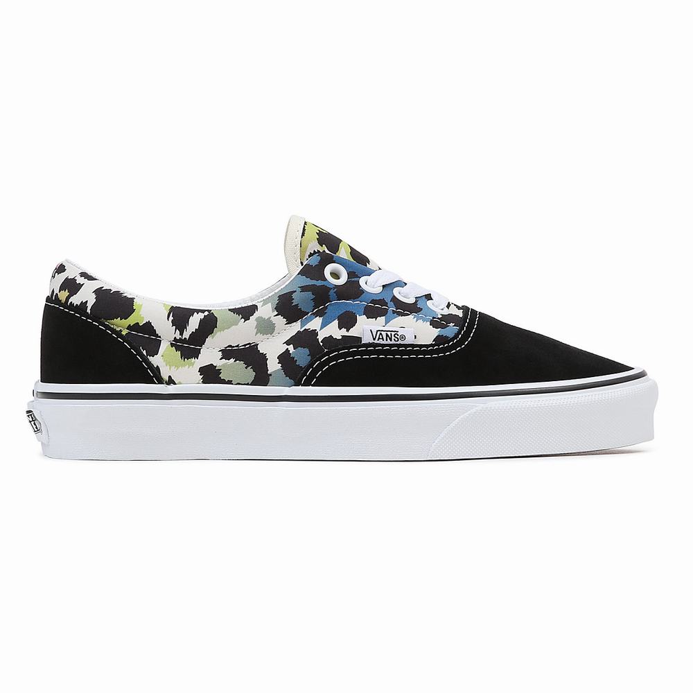 Men's Vans Era Sneakers Black / Multicolor | USA37498