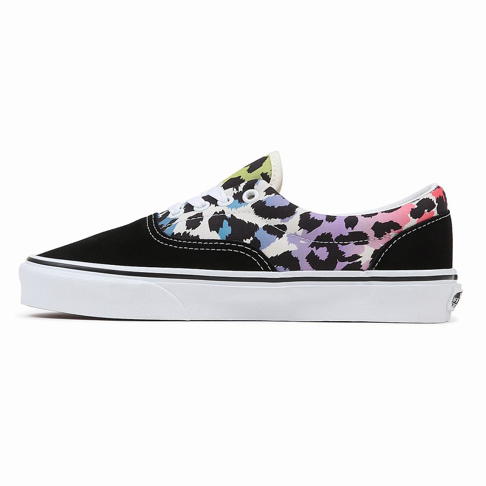 Men's Vans Era Sneakers Black / Multicolor | USA37498